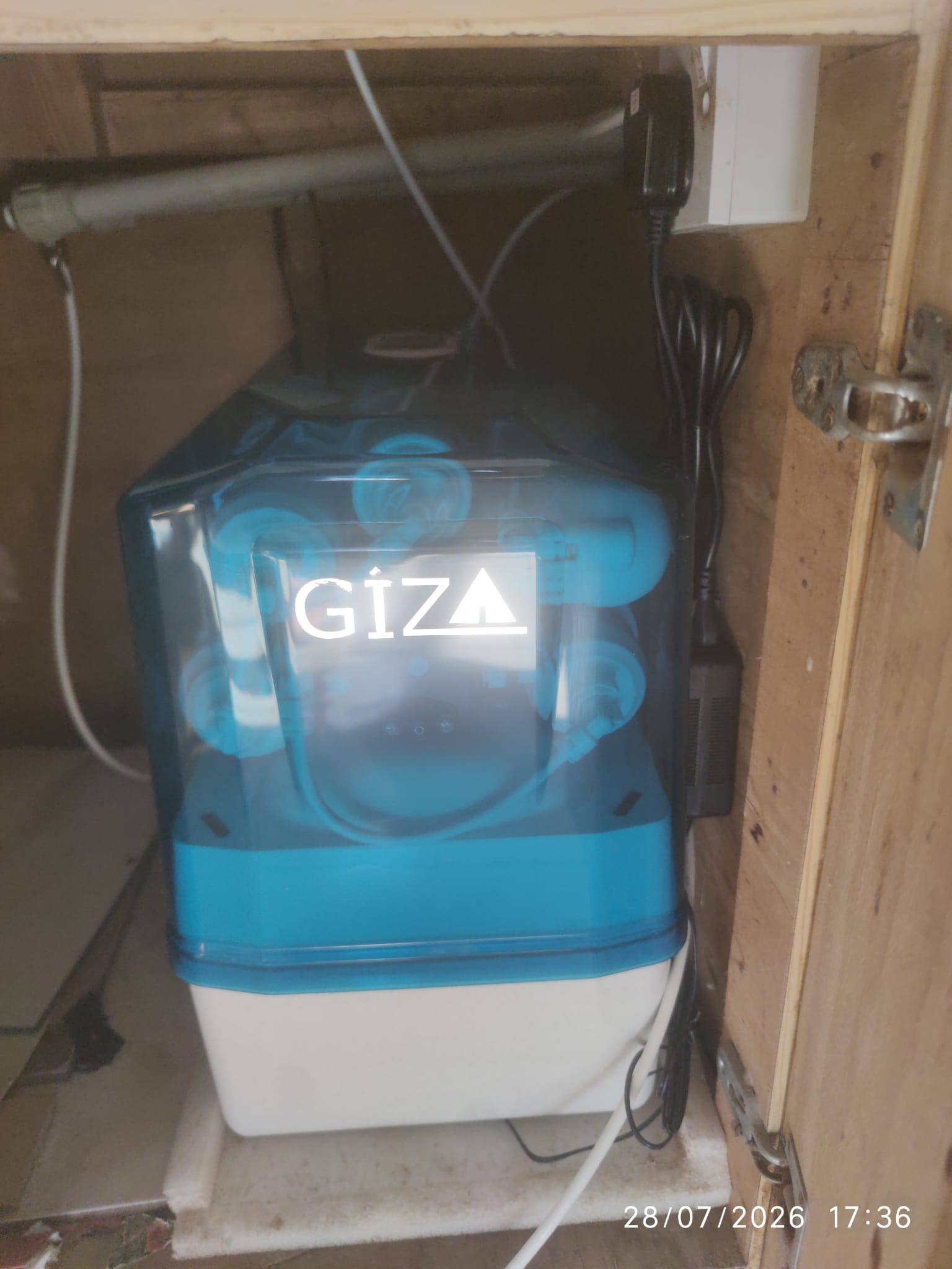FESAS GİZA su arıtma cihazı uygulaması